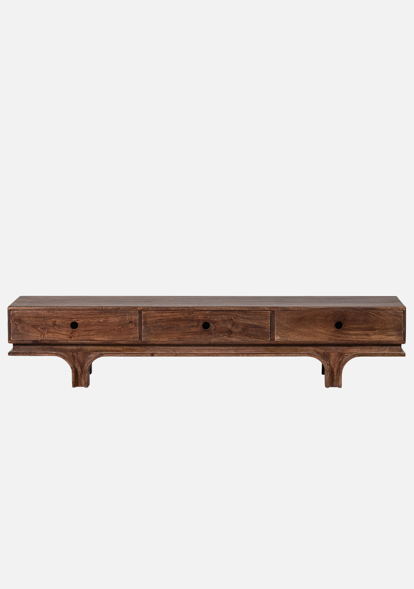 Staes TV Unit – Walnut Mango Wood