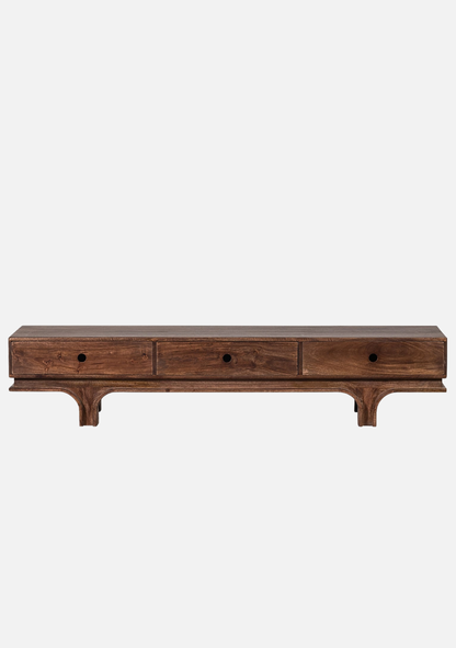Staes TV Unit – Walnut Mango Wood