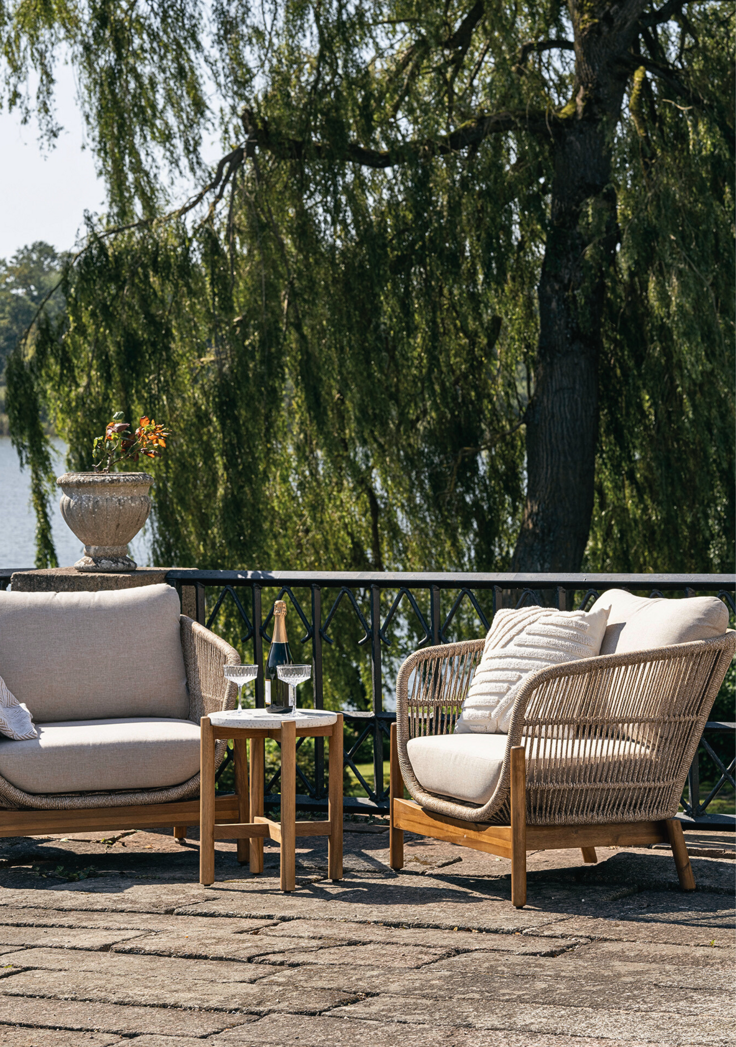 Terracina Side Table - Elara Maison