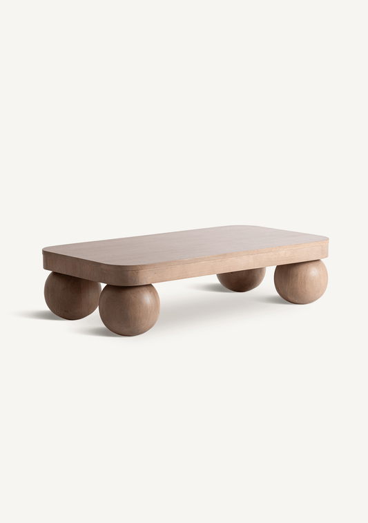 Bocksberg Sculptural Mango Wood Coffee Table