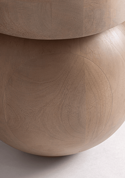 Bocksberg Sculptural Mango Wood Coffee Table
