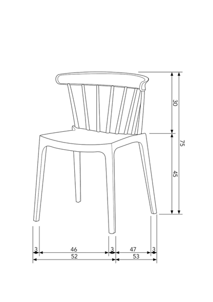 Bliss Gartenstuhl-Set (2er-Pack)