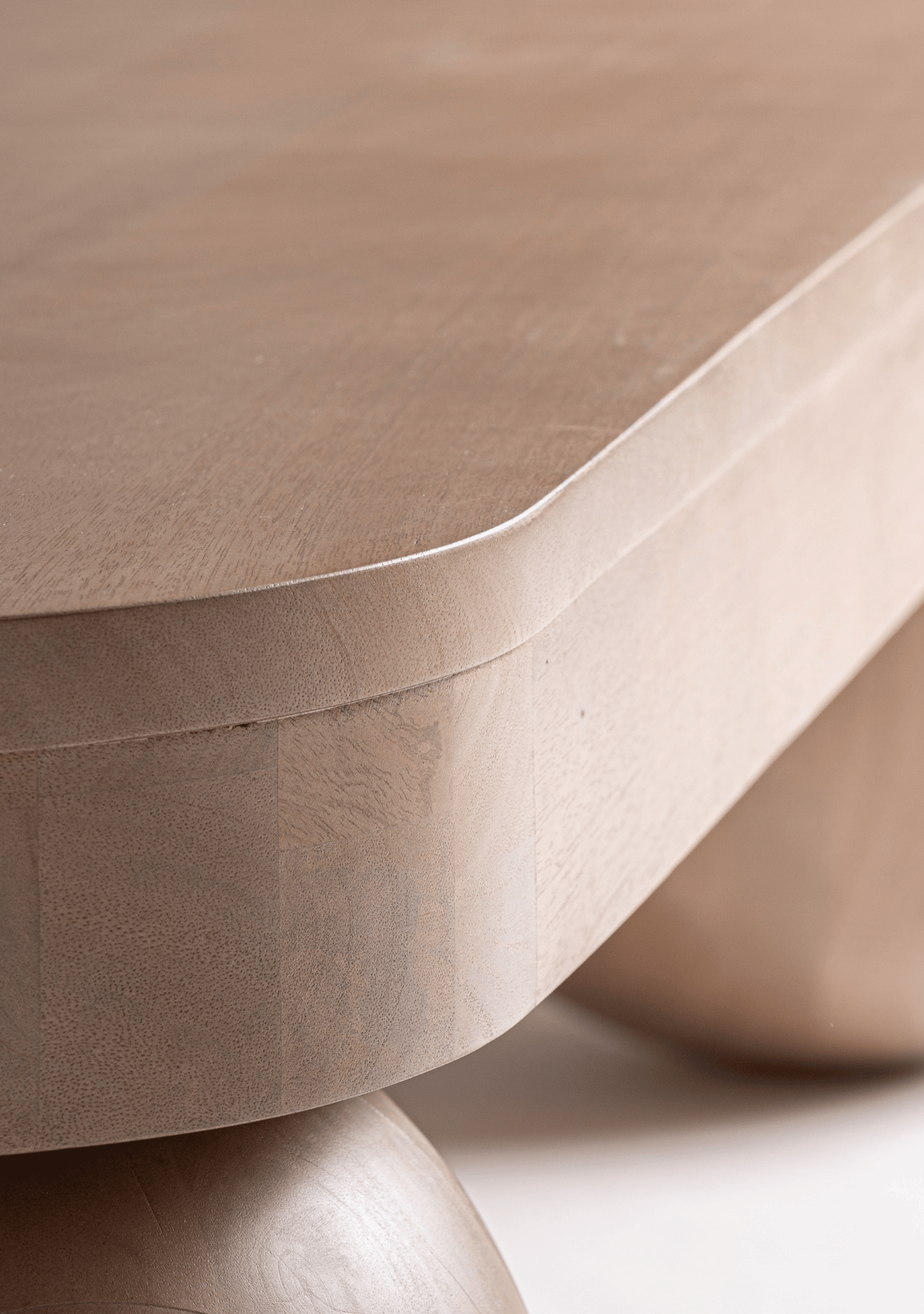 Bocksberg Sculptural Mango Wood Coffee Table