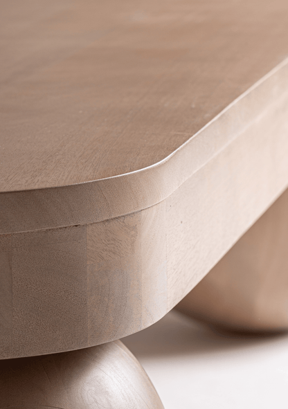 Bocksberg Sculptural Mango Wood Coffee Table