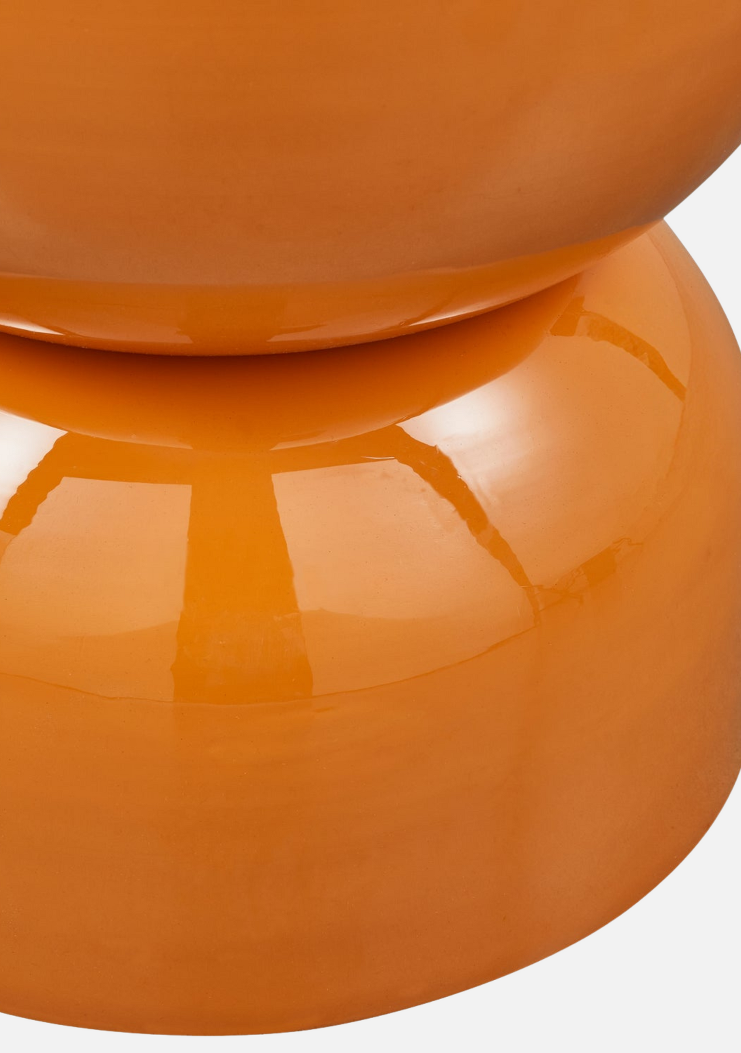 Hekla Orange Side Table