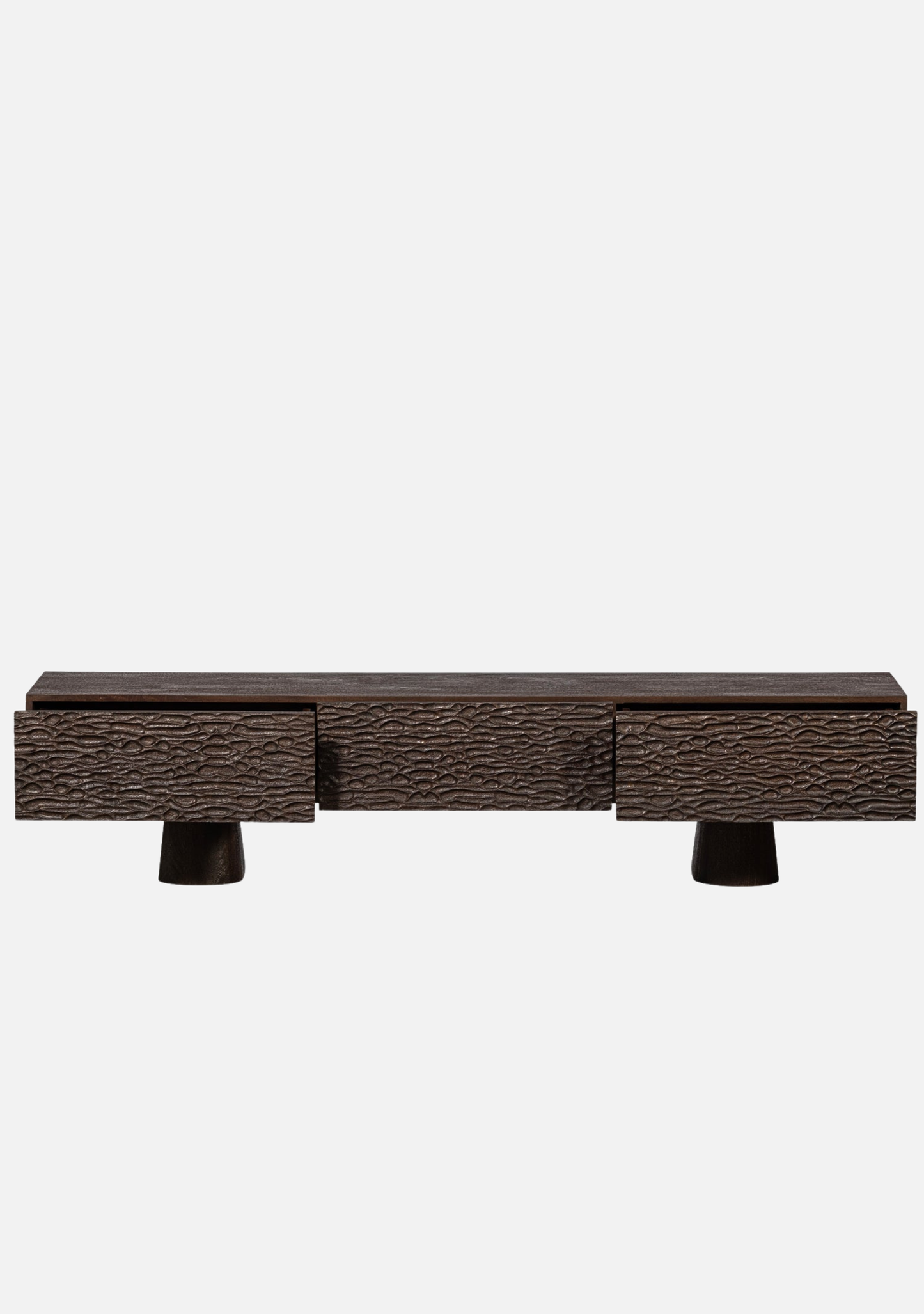 Crumble TV Unit – Walnut Mango Wood