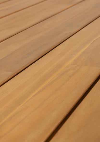 KRIS GARDEN TABLE 215X90 CM ACACIA WOOD NATURAL [fsc] - Elara Maison