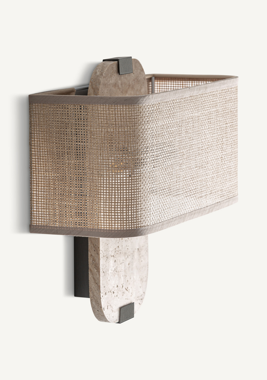 Absco Marble Sconce - Elara Maison