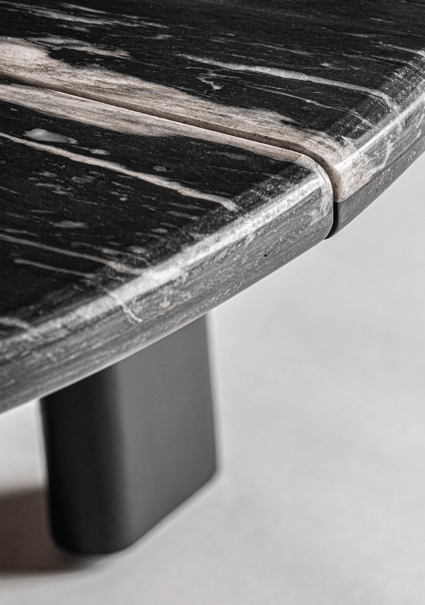 Nara Round Marble & Mango Wood Designer Coffee Table