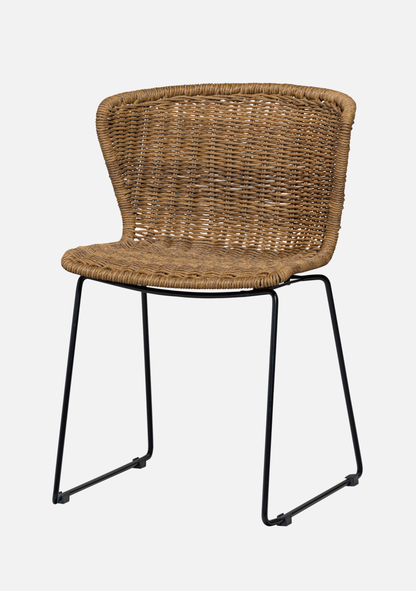 WINGS GARDEN CHAIR ROPE NATURAL - SET OF 2 - Elara Maison