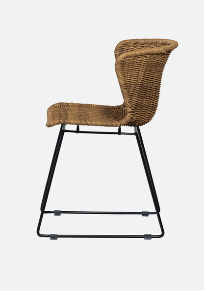 WINGS GARDEN CHAIR ROPE NATURAL - SET OF 2 - Elara Maison