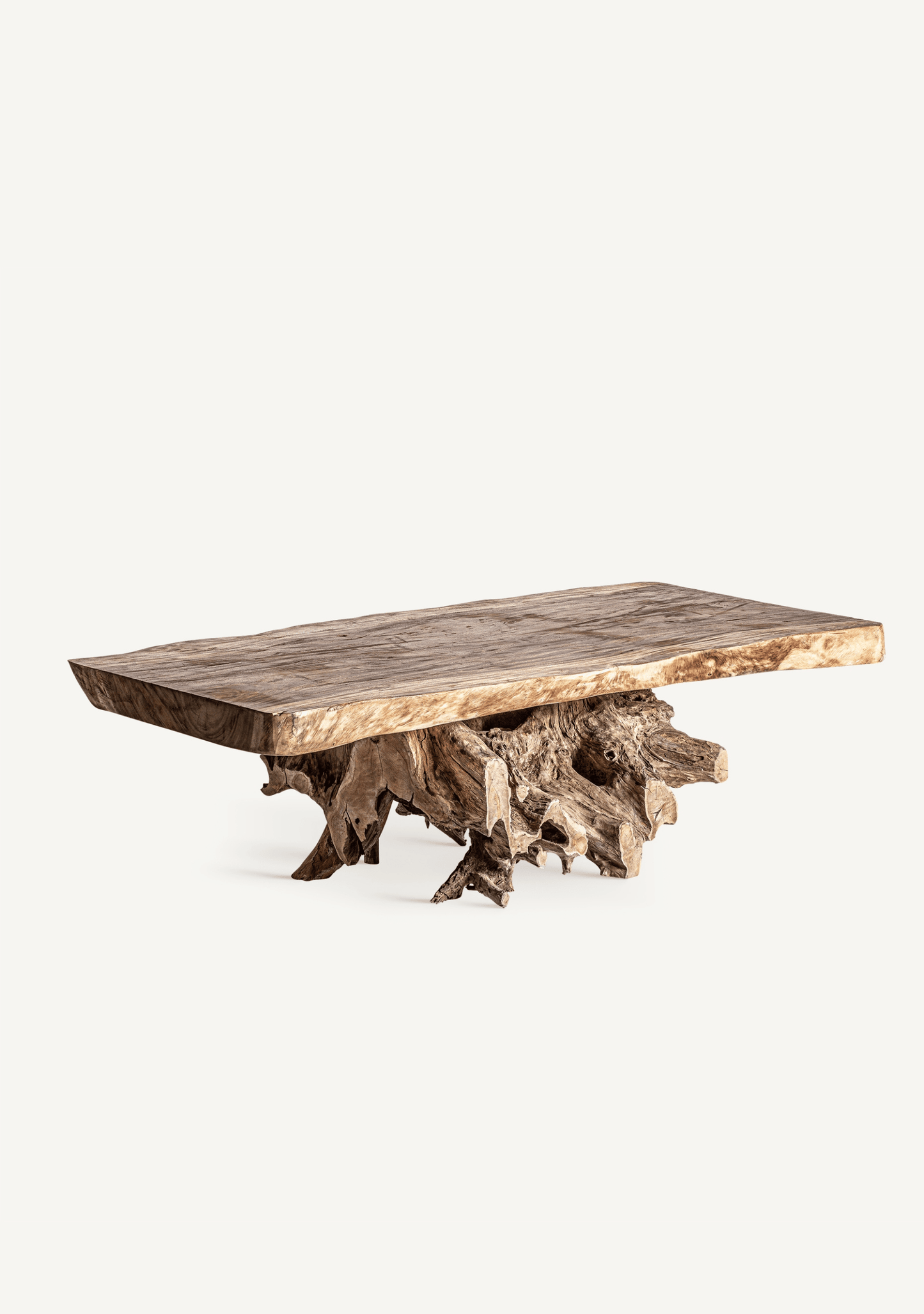Kanye Live Edge Solid Suar Wood Coffee Table