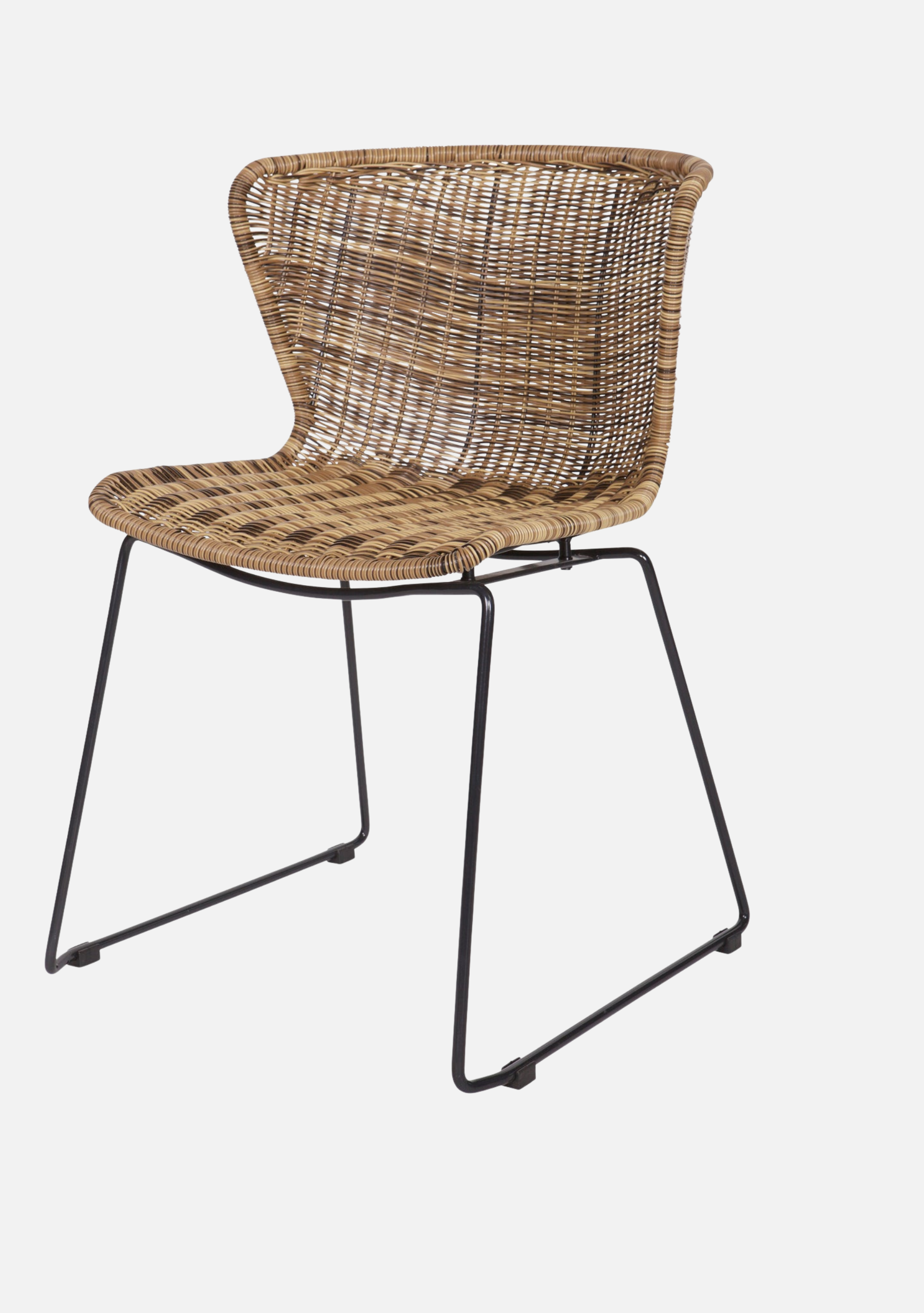 WINGS GARDEN CHAIR NATURAL - SET OF 2 - Elara Maison