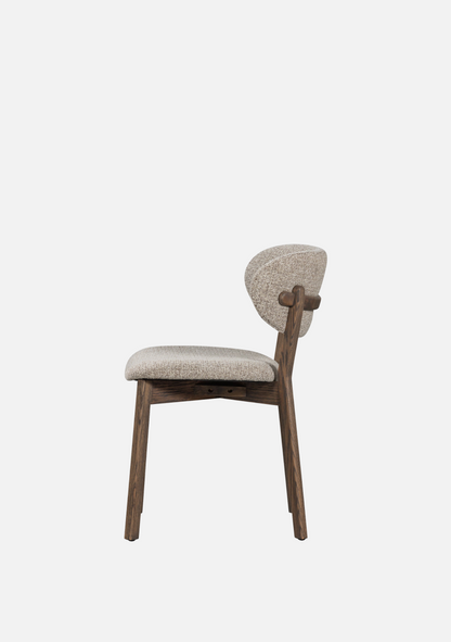 Krzesła do jadalni Udar w kolorze ciemnobrązowym – zestaw 2 szt.