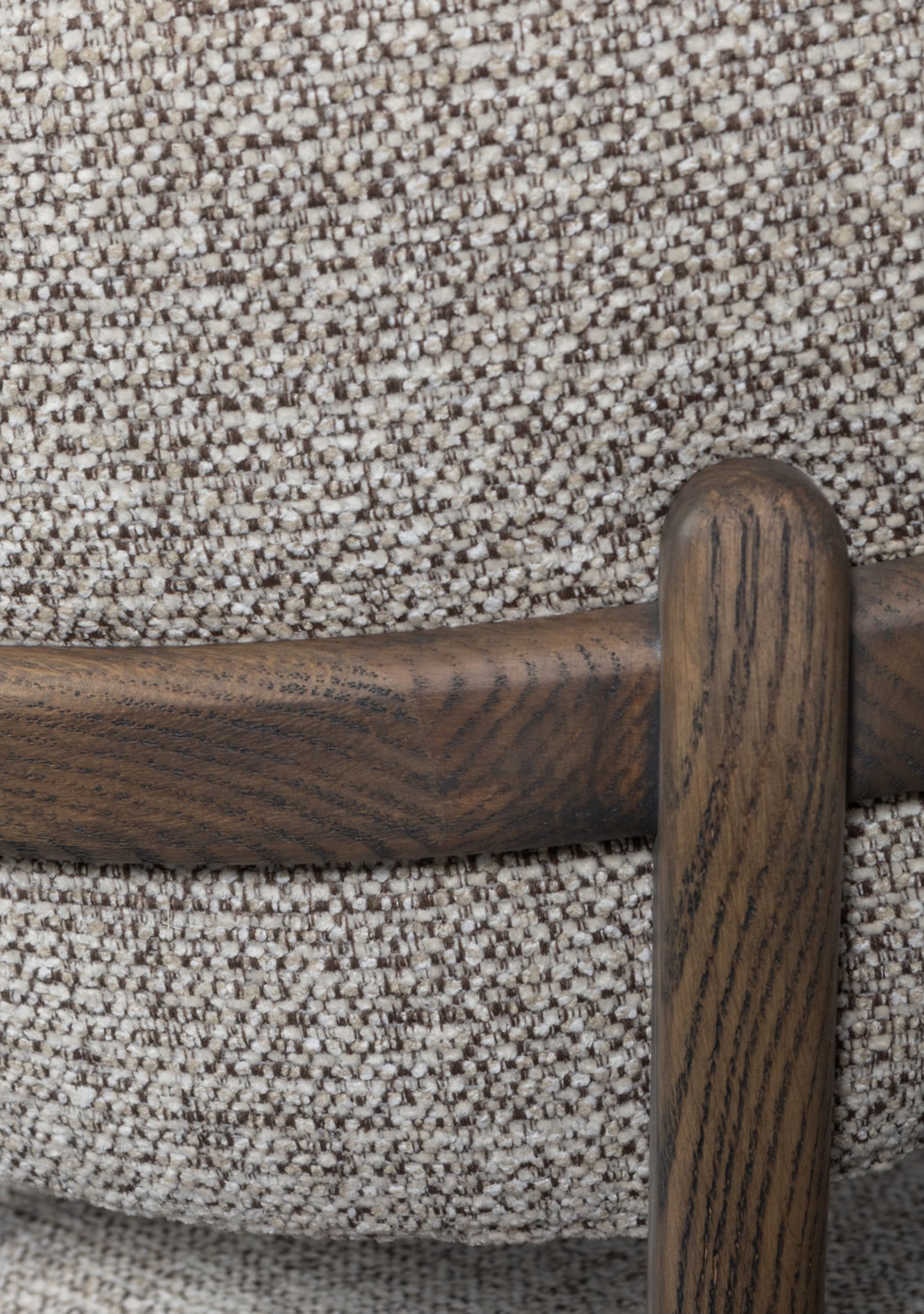 Krzesła do jadalni Udar w kolorze ciemnobrązowym – zestaw 2 szt.