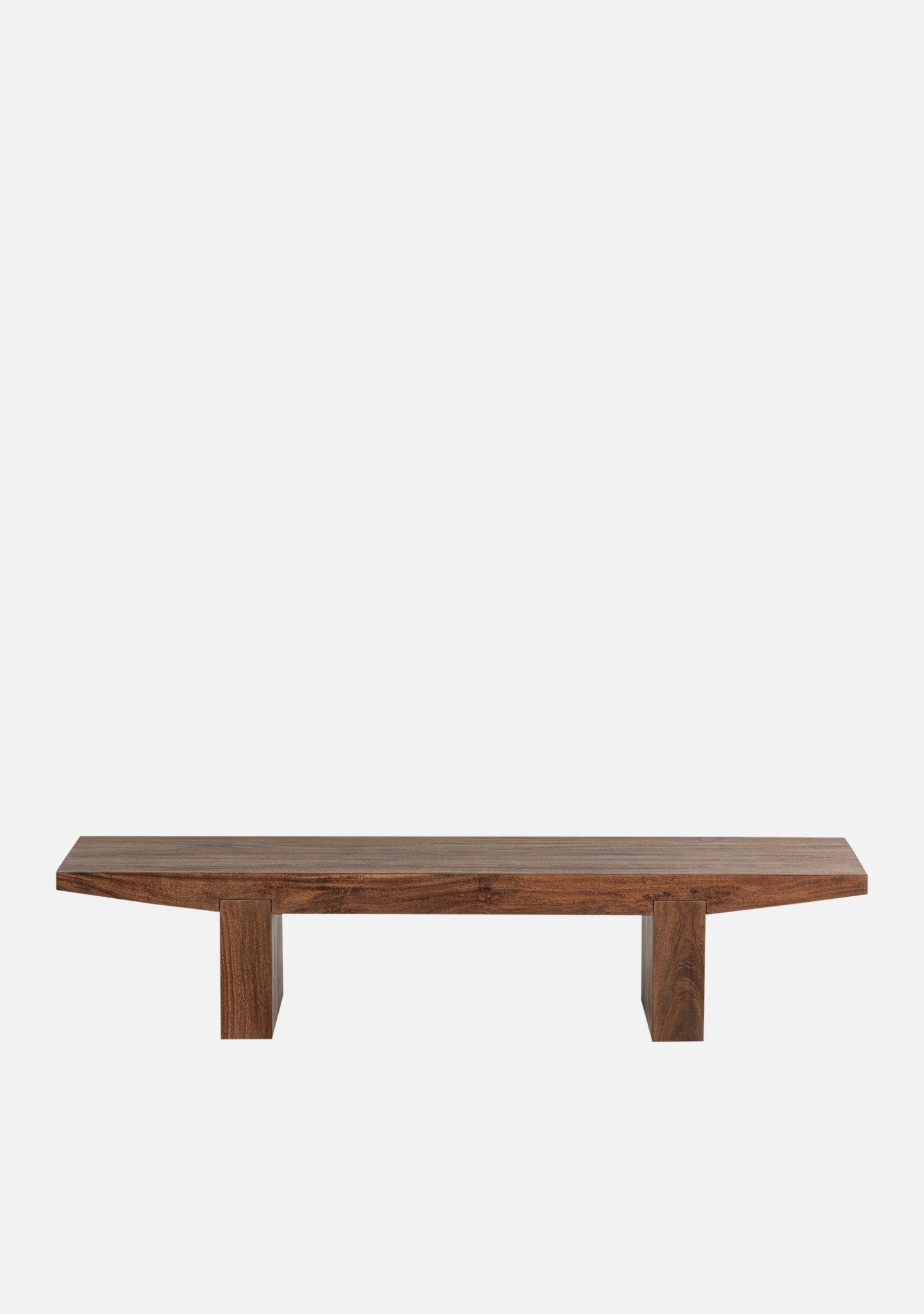 Eron Coffee Table – Solid Acacia Wood Brown - Elara Maison