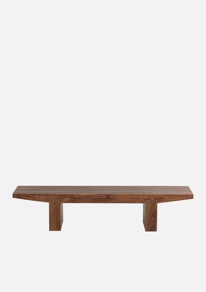 Eron Coffee Table – Solid Acacia Wood Brown - Elara Maison