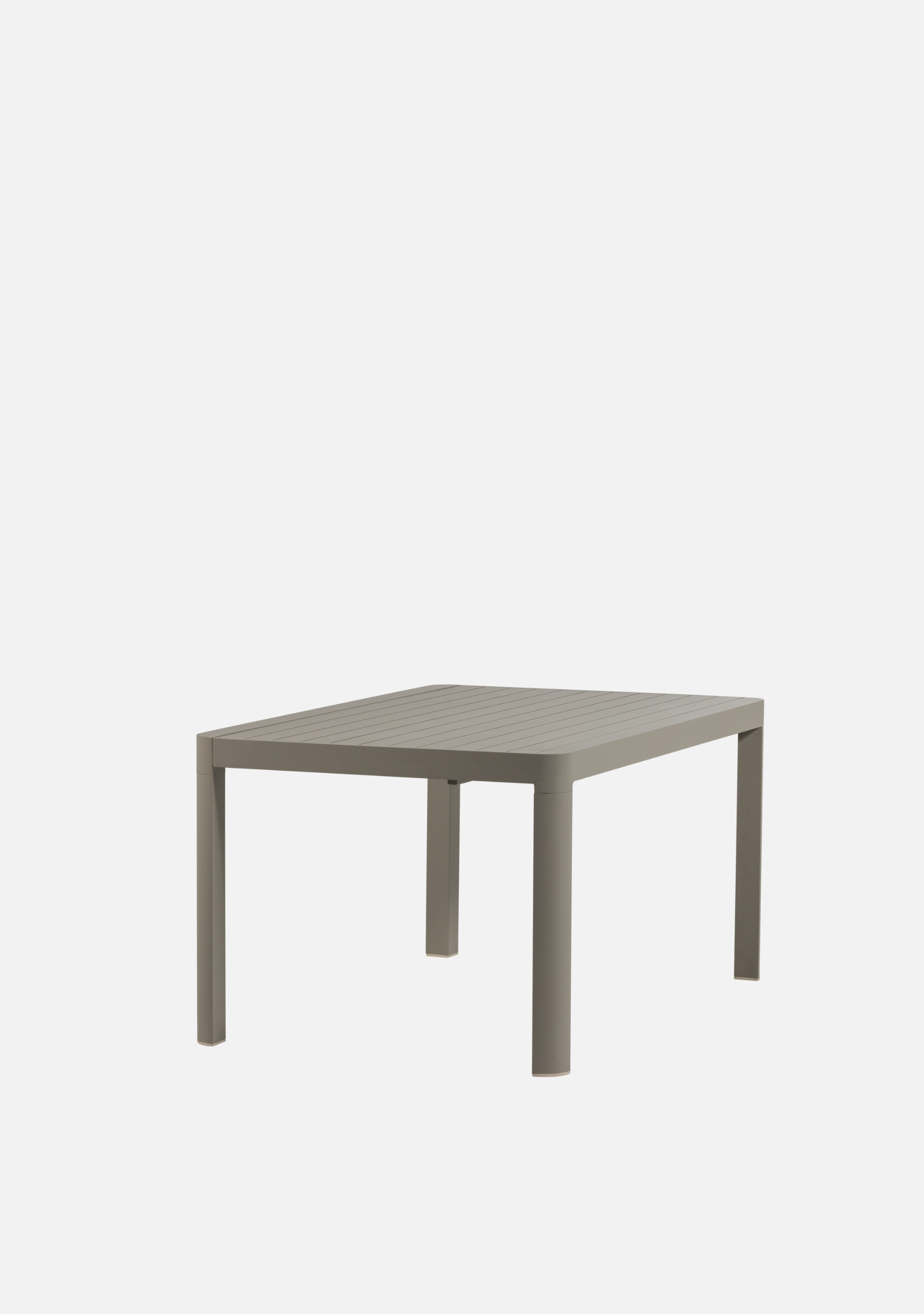 OVARA EXTENDABLE GARDEN TABLE ALUMINIUM SAND - Elara Maison