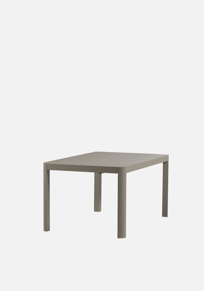 OVARA EXTENDABLE GARDEN TABLE ALUMINIUM SAND - Elara Maison