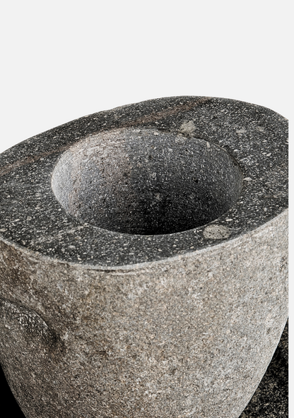 Gara Stone Bathroom Set – Natural - Elara Maison