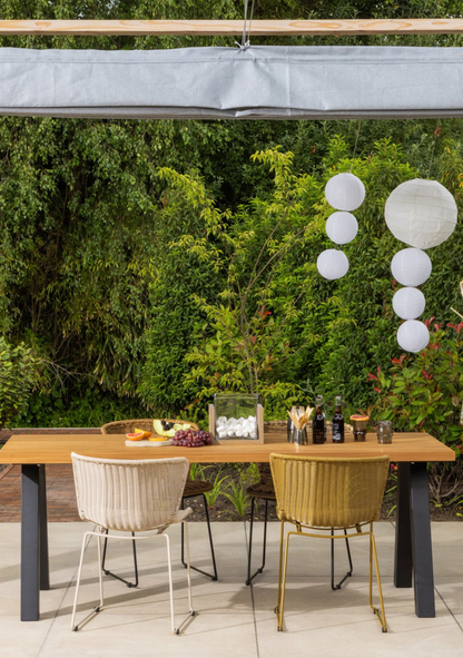 WINGS GARDEN CHAIR SAND - SET OF 2 - Elara Maison