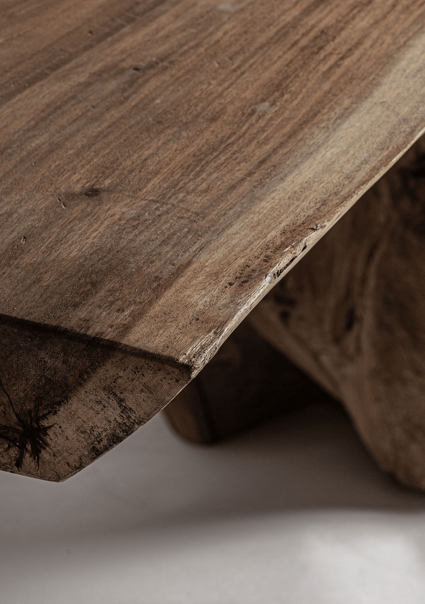 Kanye Live Edge Solid Suar Wood Coffee Table