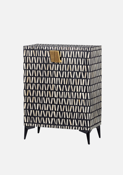 Menne Cabinet – Bone Inlay Mango Wood