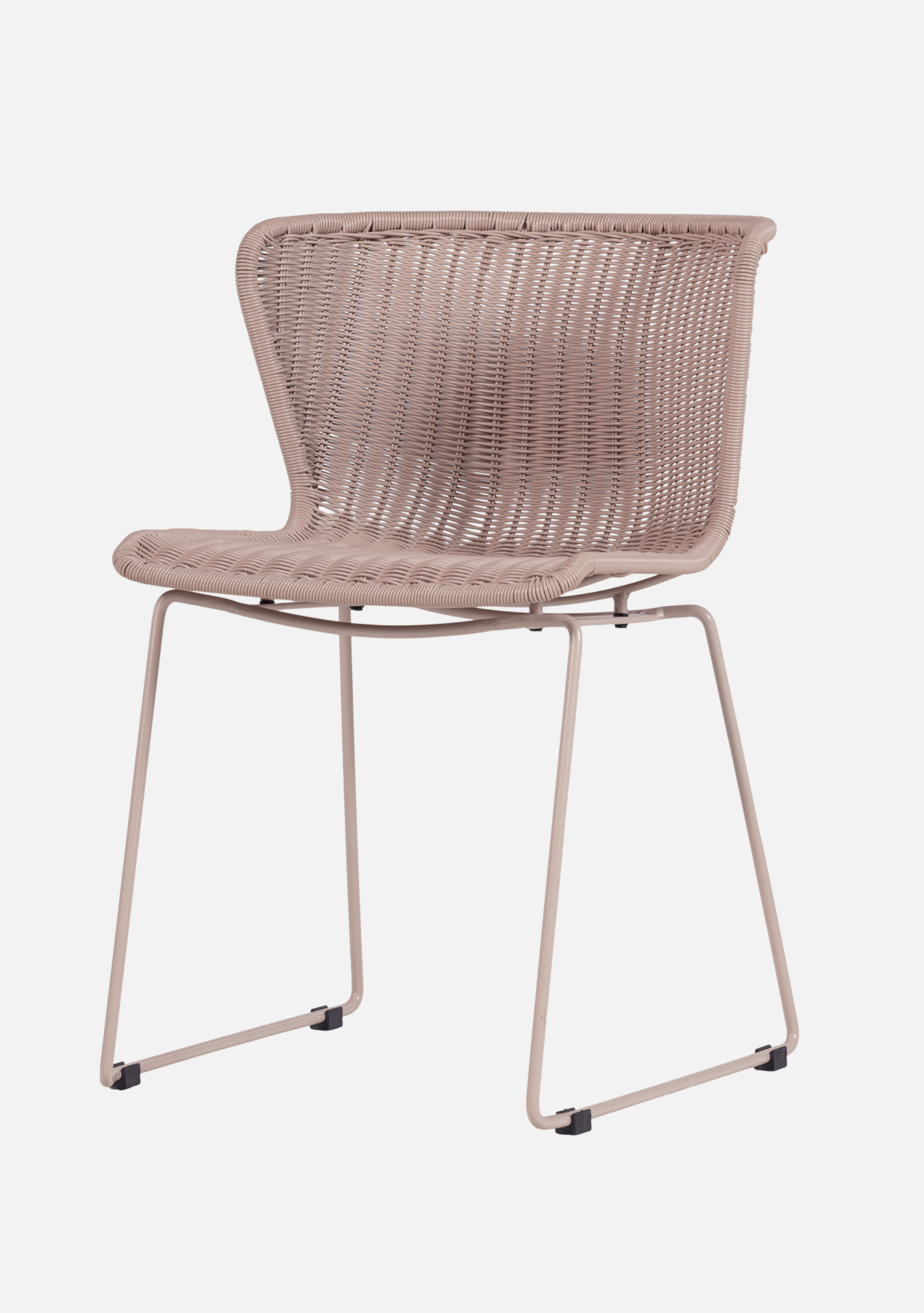 WINGS GARDEN CHAIR SAND - SET OF 2 - Elara Maison