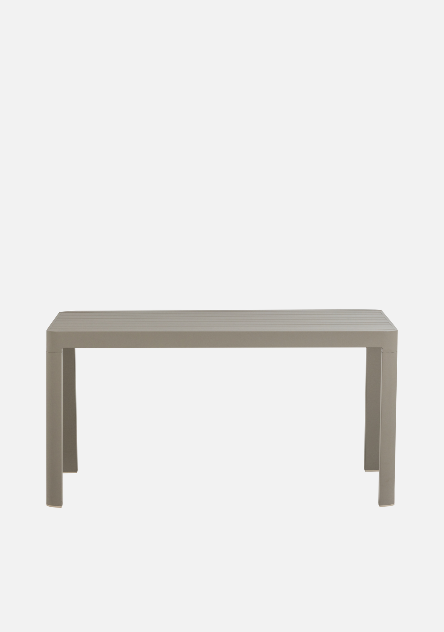 OVARA EXTENDABLE GARDEN TABLE ALUMINIUM SAND - Elara Maison