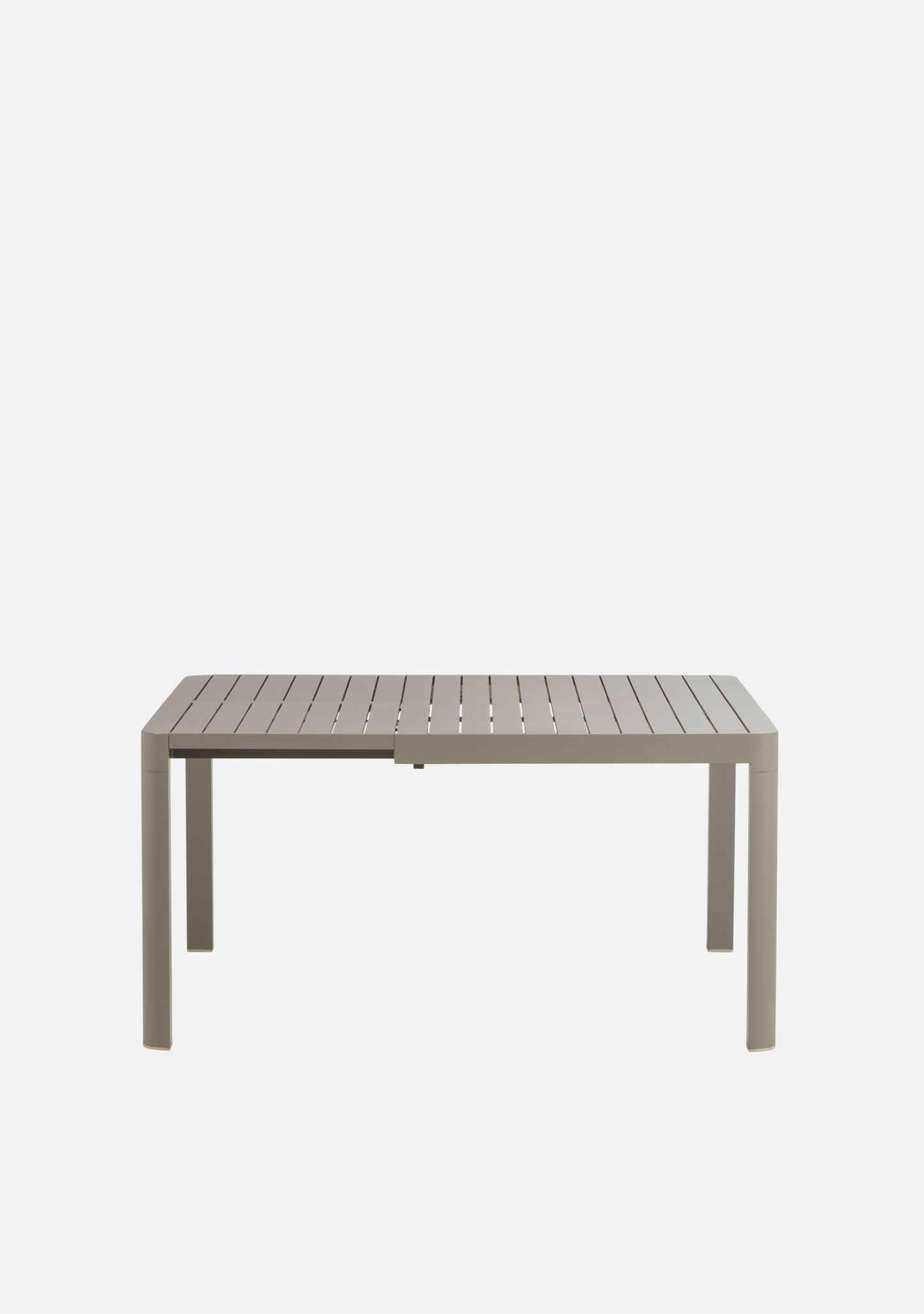 OVARA EXTENDABLE GARDEN TABLE ALUMINIUM SAND - Elara Maison