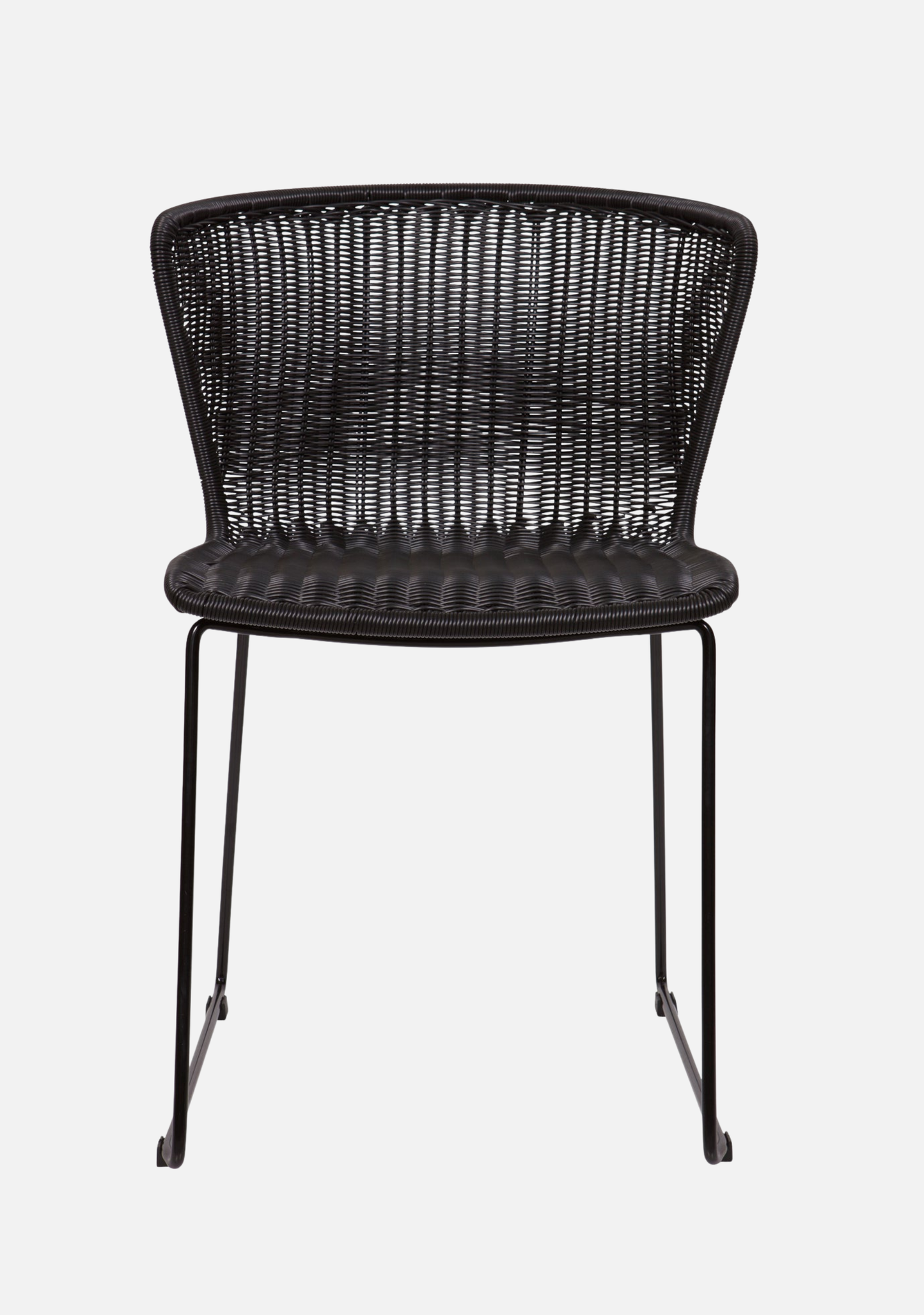 WINGS GARDEN CHAIR BLACK - SET OF 2 - Elara Maison