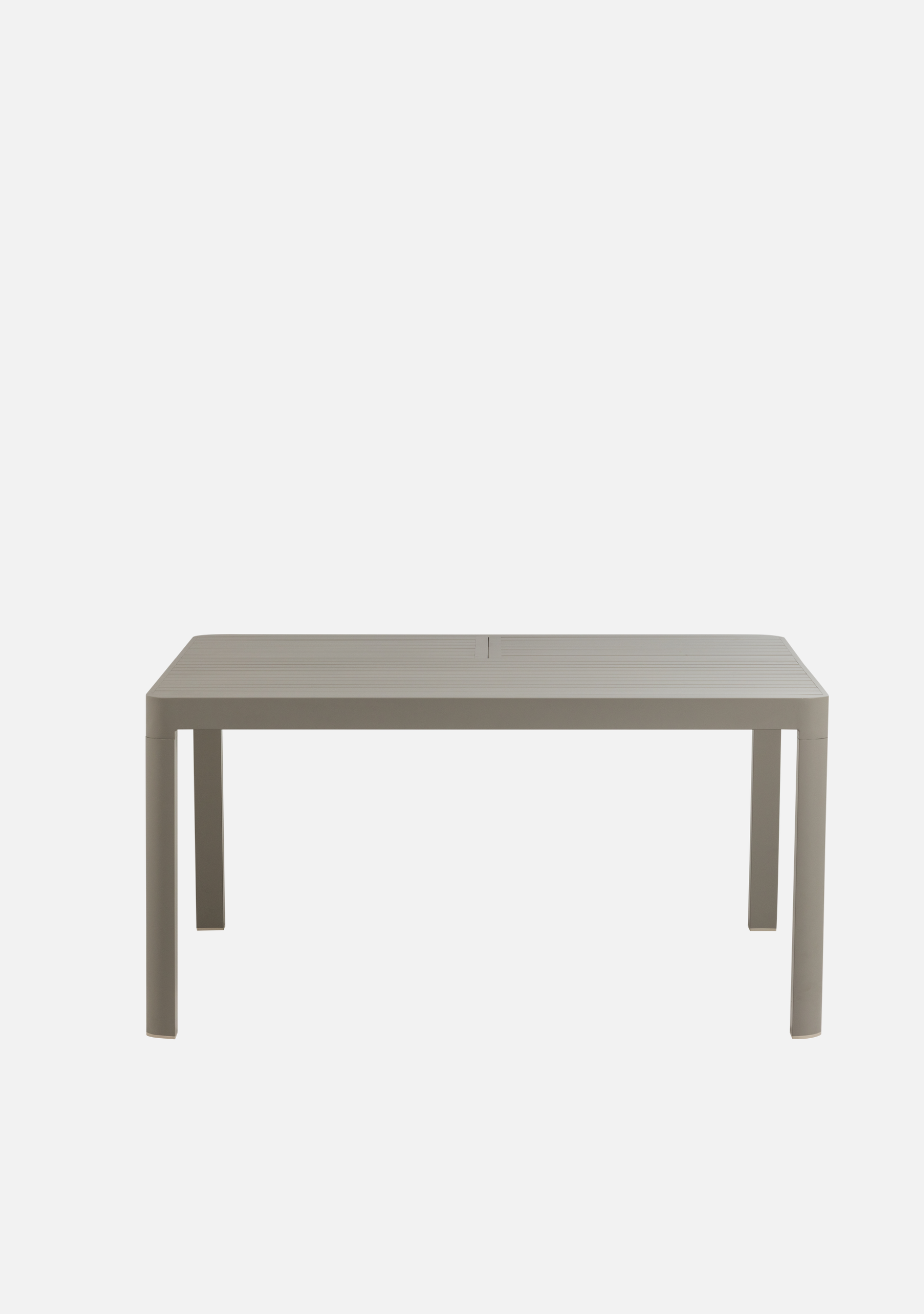 OVARA EXTENDABLE GARDEN TABLE ALUMINIUM SAND - Elara Maison