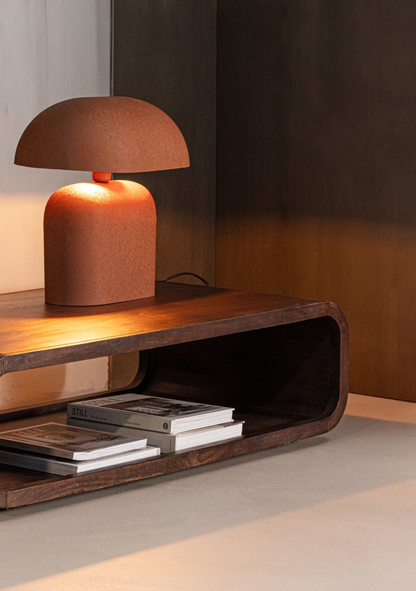 Kinu Coffee Table – FSC® Mango Wood Dark Brown - Elara Maison