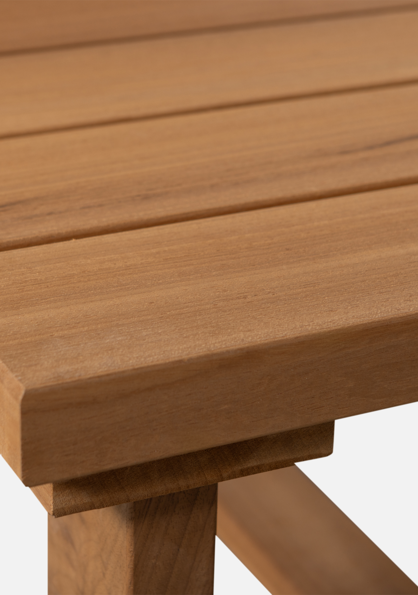 BANCO GARDEN COFFEE TABLE AYOUS WOOD [fsc] - Elara Maison