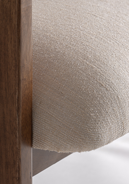 Racoud Lounge Armchair – Beige Brown