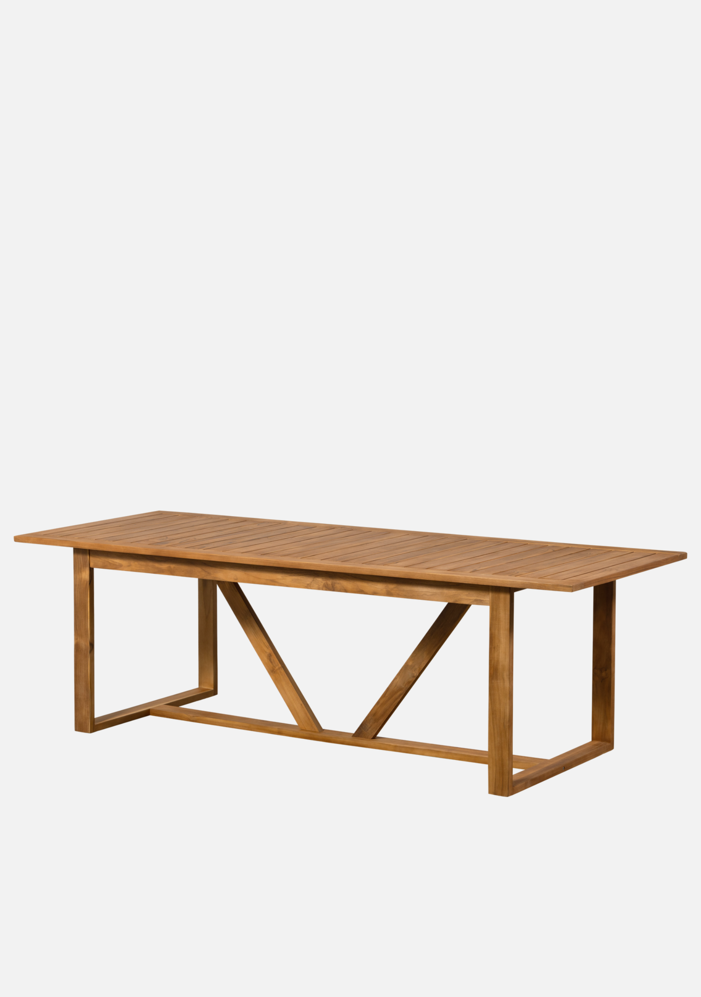 BEAVER GARDEN TABLE TEAK NATURAL - Elara Maison