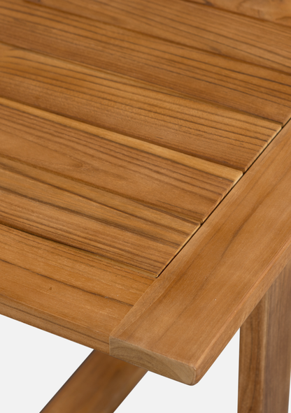 BEAVER GARDEN TABLE TEAK NATURAL - Elara Maison