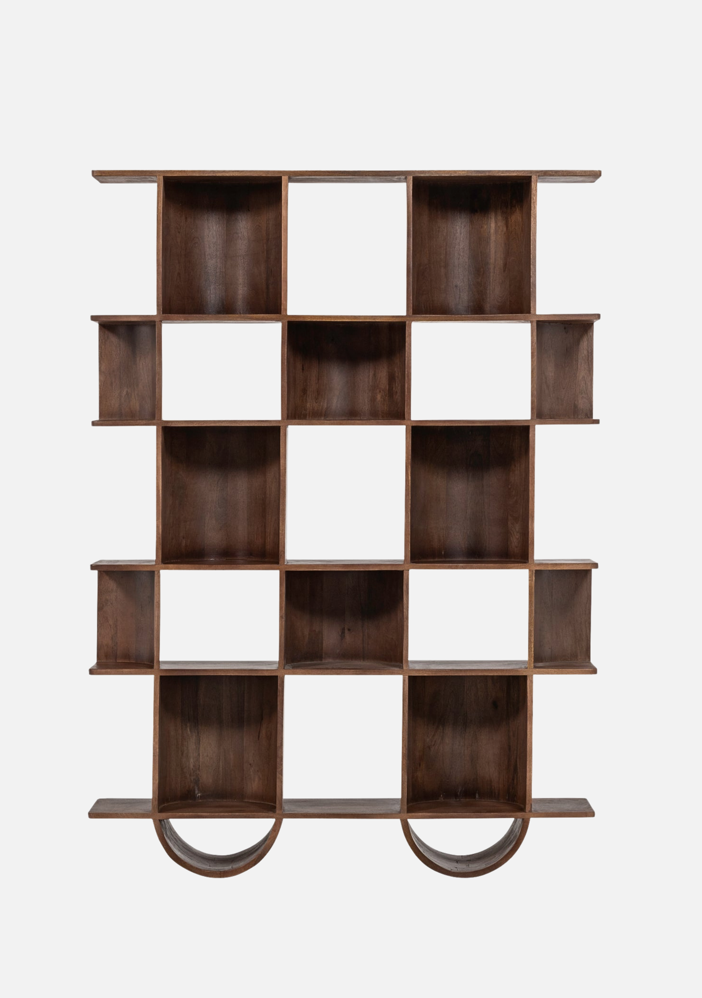 Sinne Bookshelf – Mango Wood Walnut