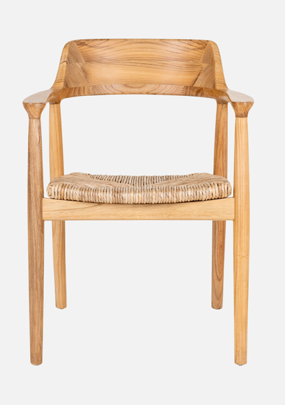 Getafe Dining Chair – Sungkai Wood FSC® Set of 2 - Elara Maison