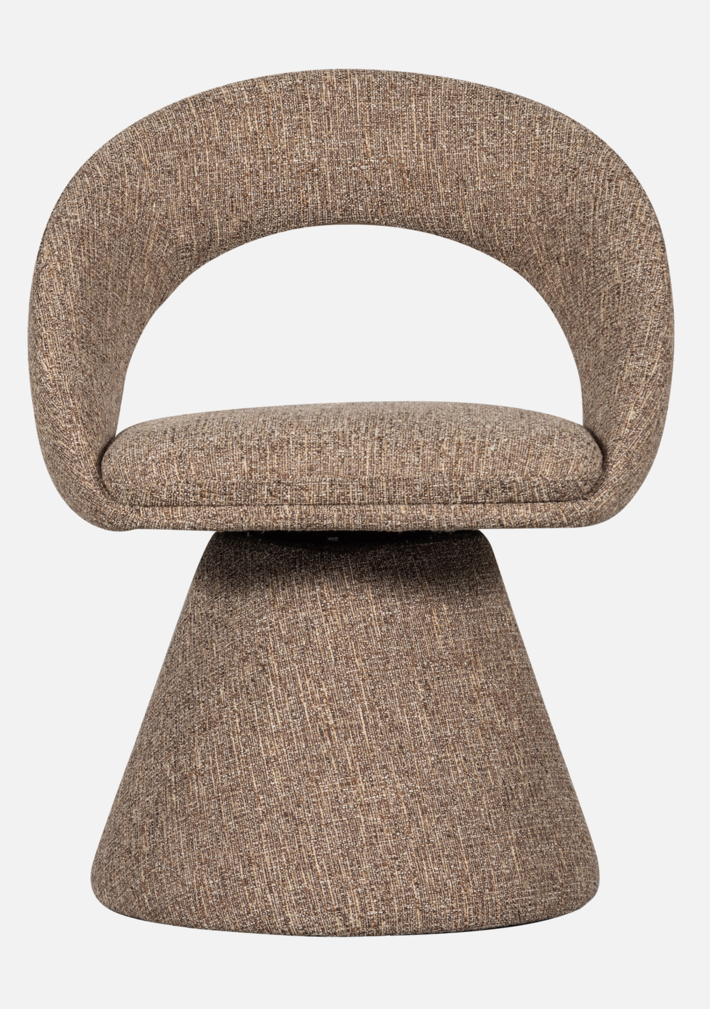 Winter Swivel Chair – Natural Melange - Elara Maison