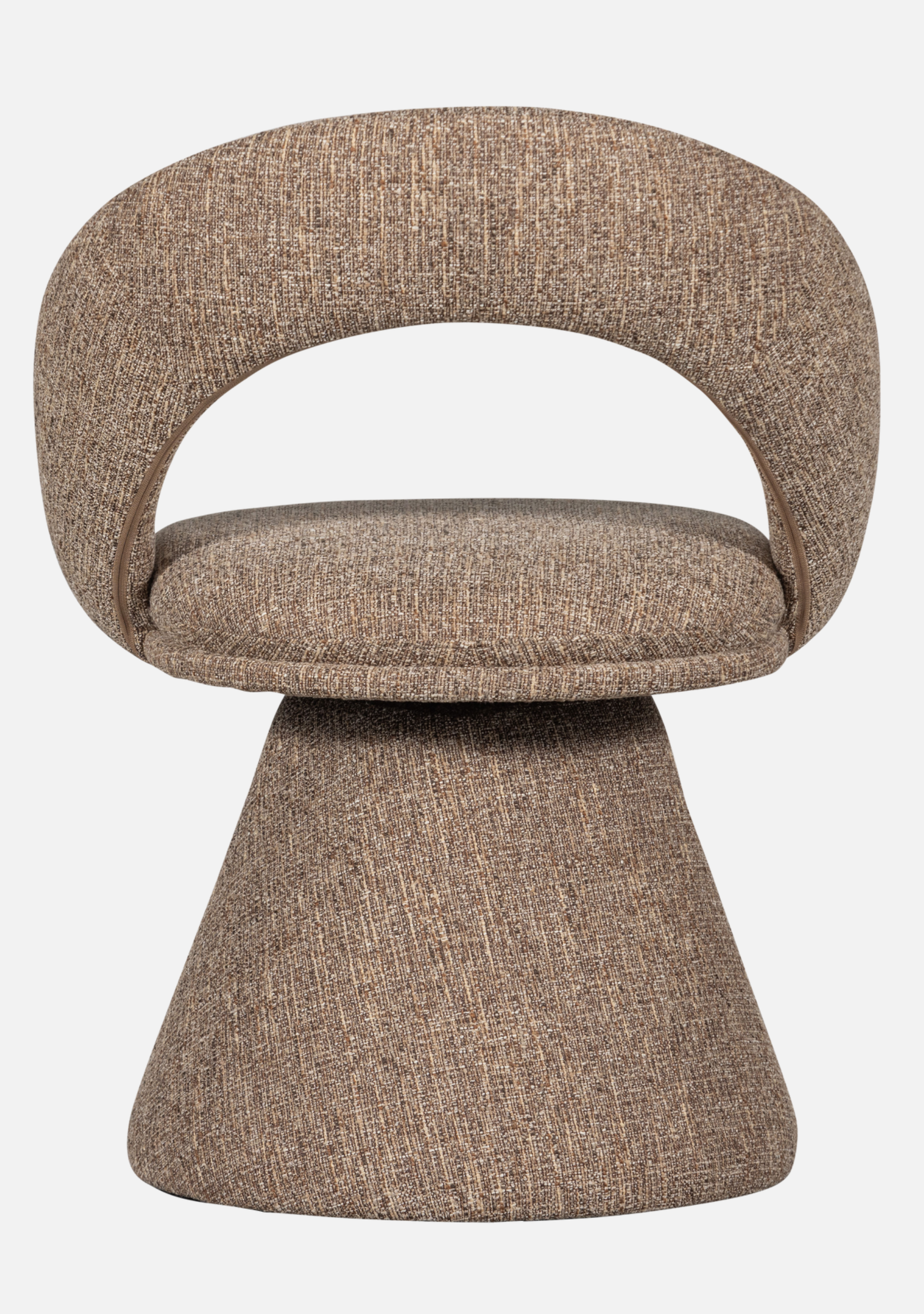 Winter Swivel Chair – Natural Melange - Elara Maison