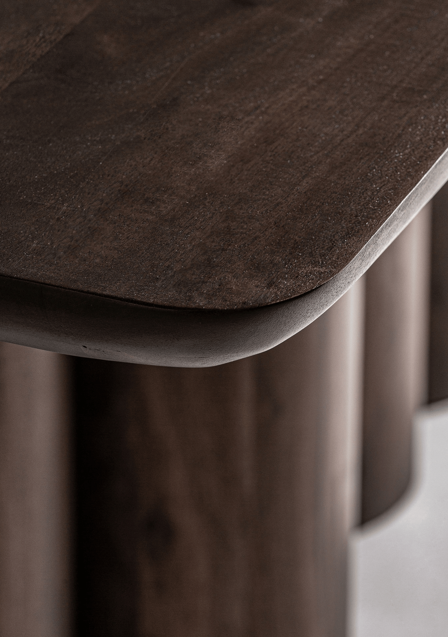 Beke Sculptural Acacia Wood Dining Table 260 cm