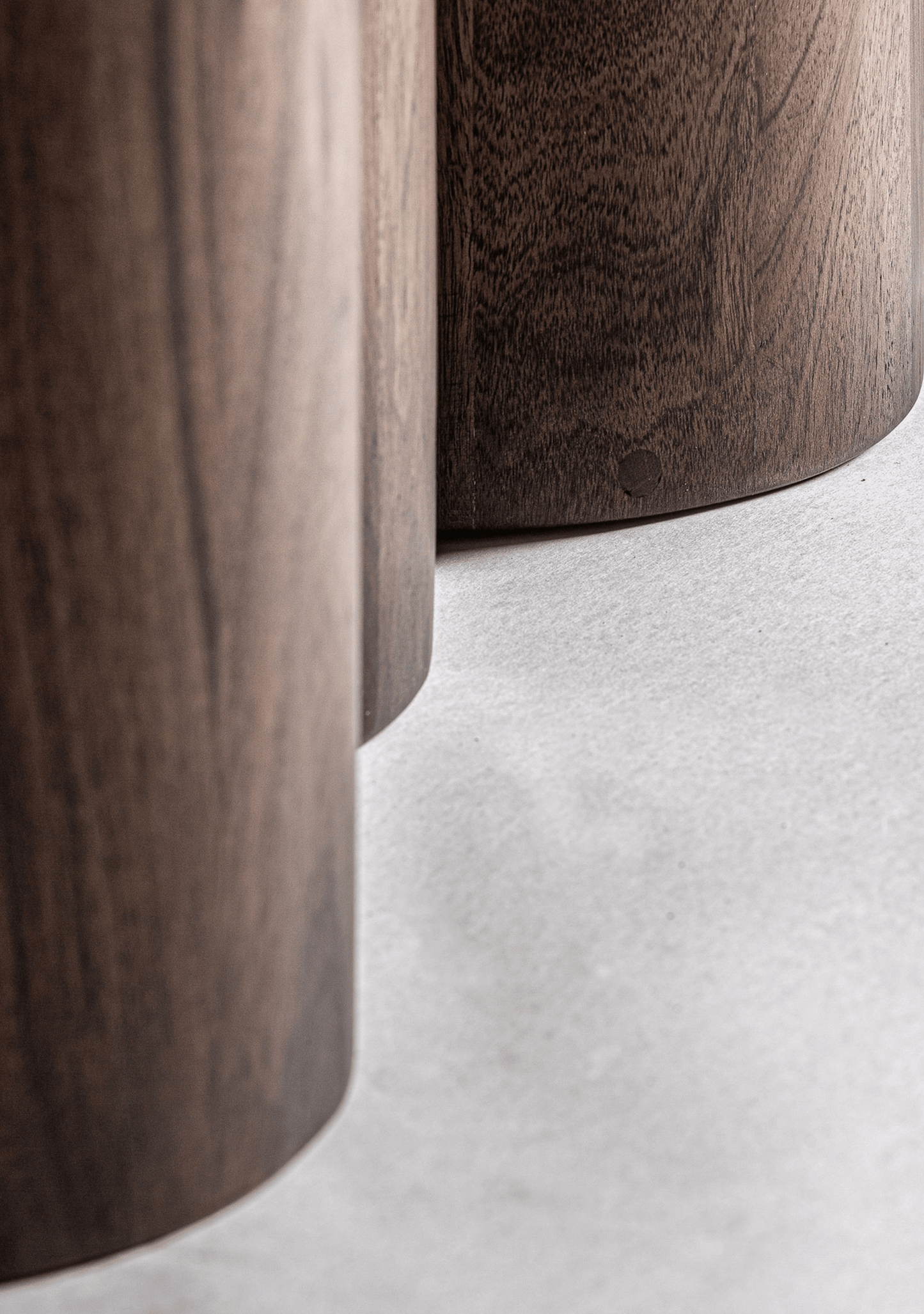 Beke Sculptural Acacia Wood Dining Table 260 cm