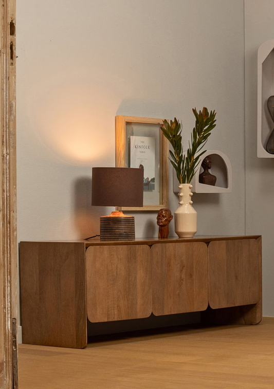 Jerre TV Unit – Natural Mango Wood