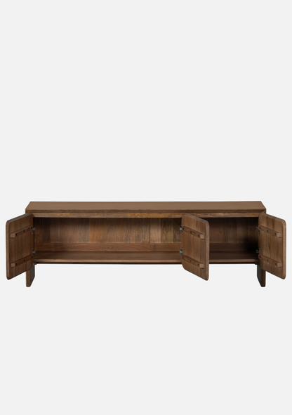 Jerre TV Unit – Natural Mango Wood