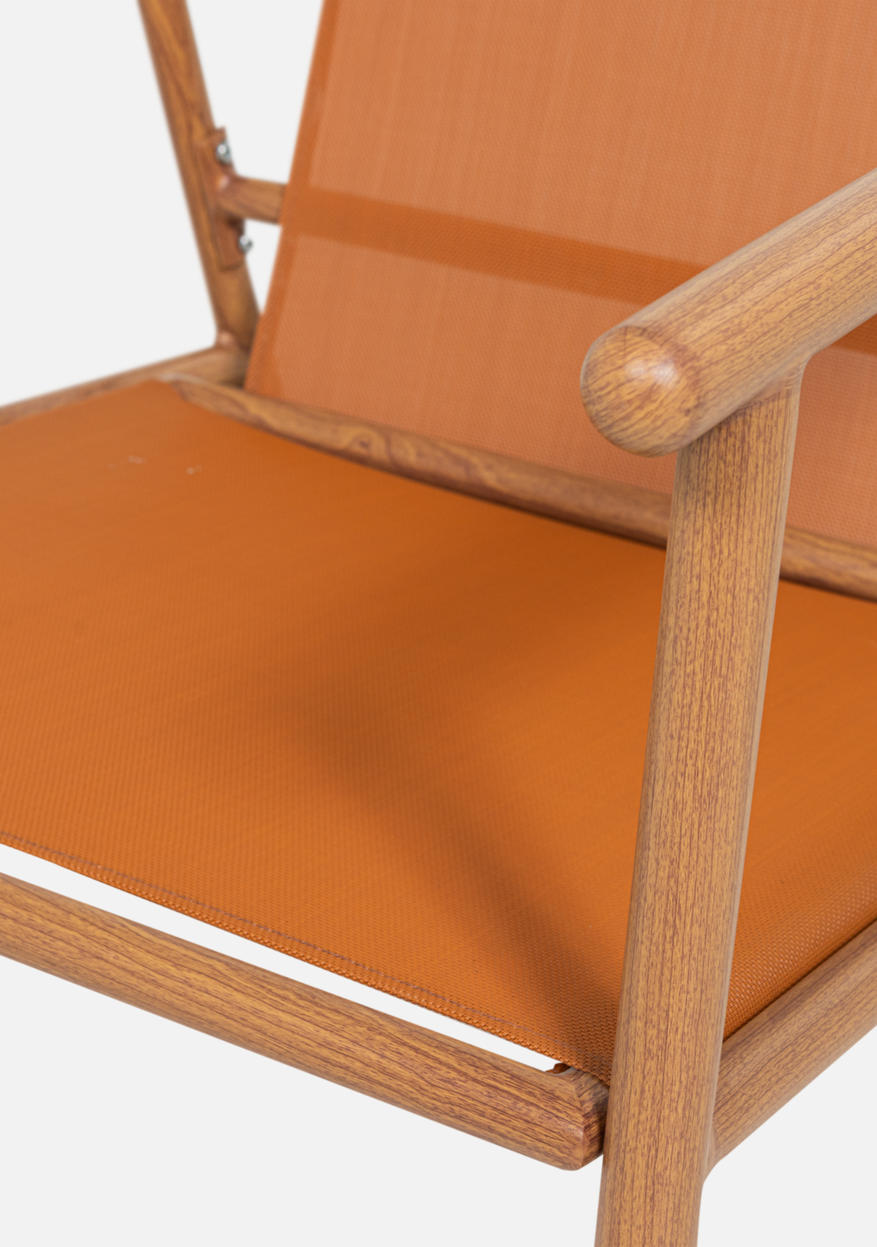 CAVERO GARDEN LOUNGE CHAIR ALUMINIUM TERRA/NATURAL - Elara Maison