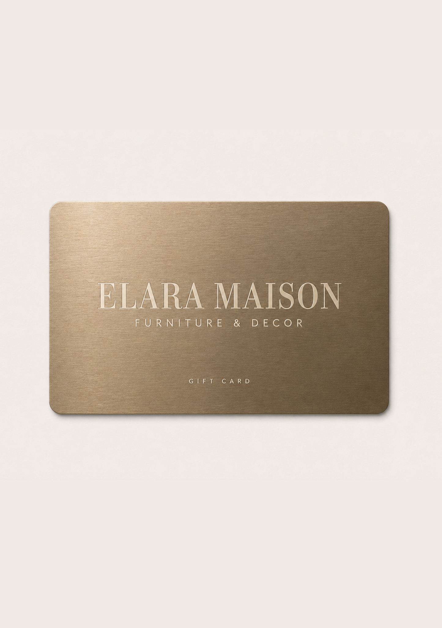 Gift Card - Elara Maison
