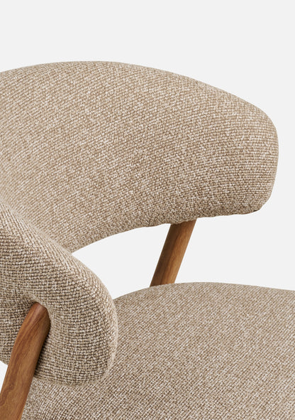 Cavi Dining Chair – Set of 4, Sand - Elara Maison