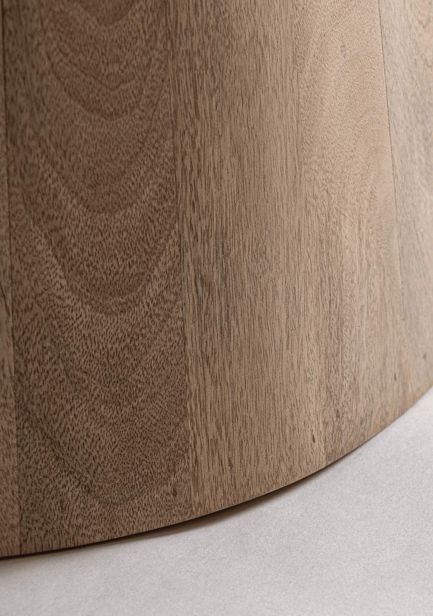 Mersch Sculptural Oval Mango Wood Dining Table 250 cm