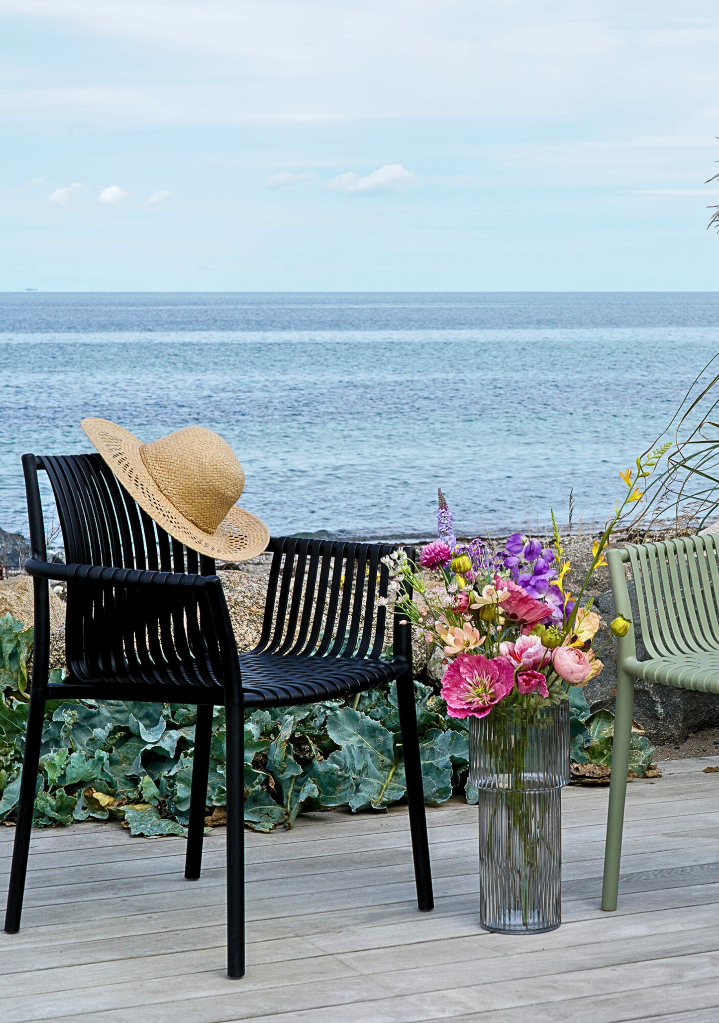 Tulsa Garden Chair – Set of 4, Black - Elara Maison